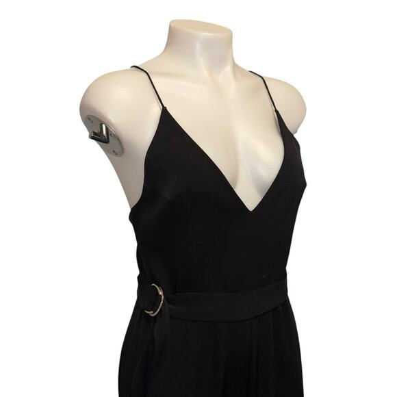 Alexis Black Wide Leg Backless Jumpsuit Size Medium - Picture 7 of 12